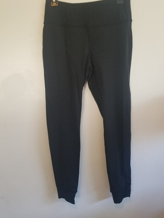 FootJoy Pants - FootJoy FJ Black Athletic Leggings Women's Medium Ribbed High Rise Golf Activewe